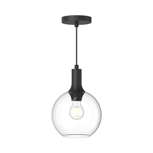 Alora Lighting Castilla 8-Inch Mini Pendant in Matte Black by Alora Lighting PD506108MBCL