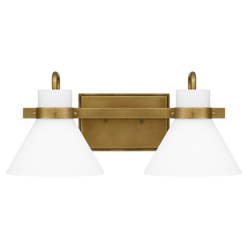 Quoizel Lighting Regency Bathroom Light in Weathered Brass by Quoizel Lighting RGN8617WS
