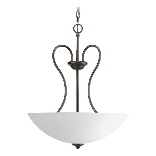 Progress Lighting Heart Pendant in Antique Bronze by Progress Lighting P3955-20