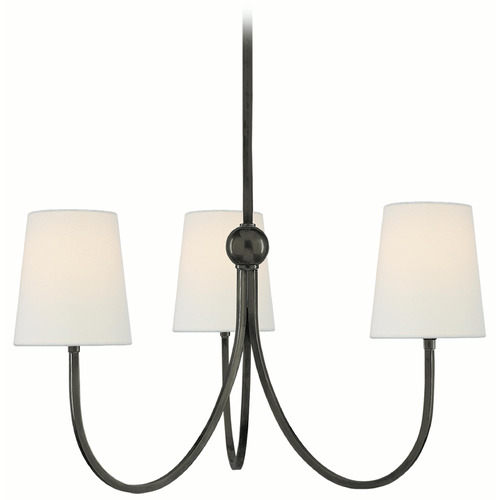 Visual Comfort Signature Collection Visual Comfort Signature Collection Thomas O'brien Reed Bronze Chandelier TOB5009BZ-L
