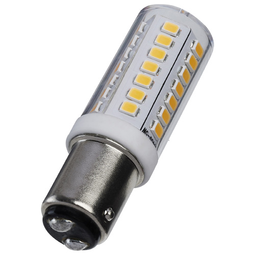 Satco Lighting 5W T6 Double Contact Base 3000K Clear LED Light Bulb by Satco Lighting S12350