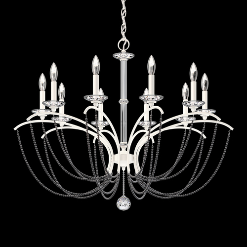 Schonbek Lighting Priscilla White Chandelier by Schonbek Lighting BC7110N-06PDK