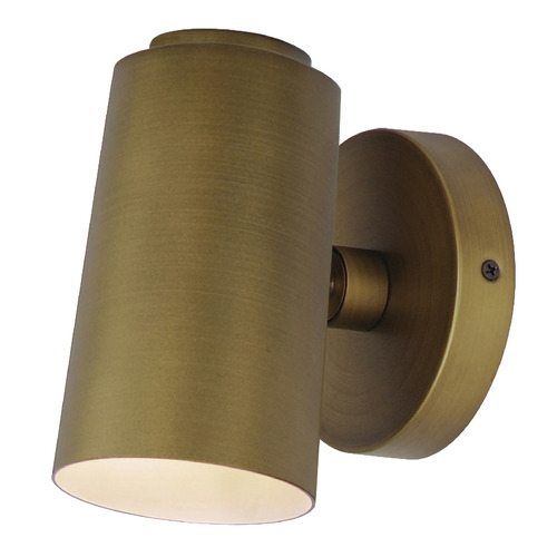 Maxim Lighting Maxim Lighting Spot Light Natural Aged Brass LED Outdoor Wall Light 62001NAB
