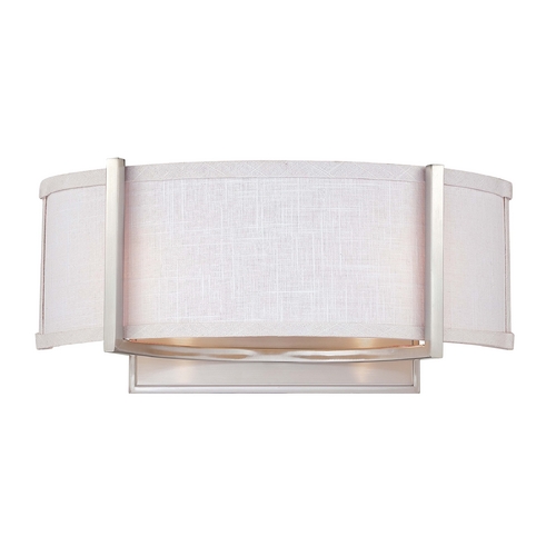 Nuvo Lighting Modern Sconce in Brushed Nickel by Nuvo Lighting 60/4754