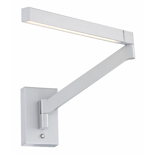 Modern Forms by WAC Lighting Beam 22.38-Inch LED Swing Arm Wall Light in Titanium by Modern Forms BL-20922-TT