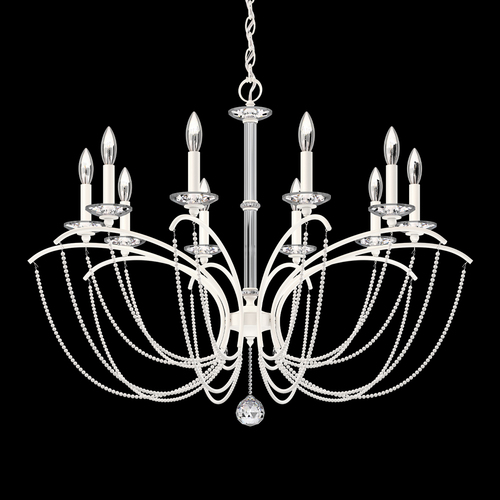 Schonbek Lighting Priscilla White Chandelier by Schonbek Lighting BC7110N-06PWT