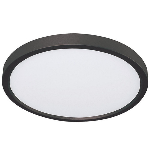 AFX Lighting Afx Lighting Edge Round Black LED Flushmount Light EGRF06LAJD1BK