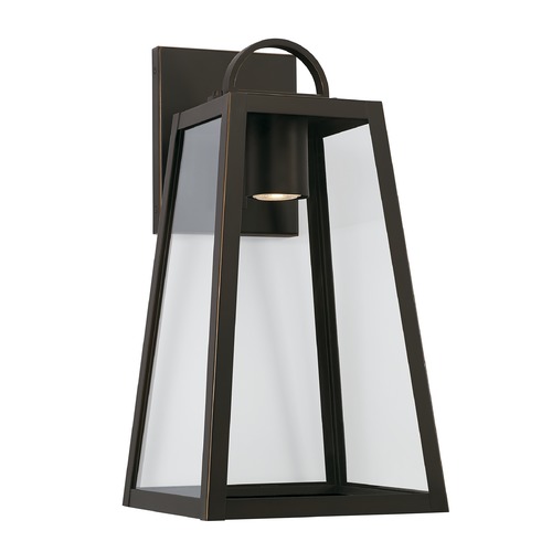Capital Lighting Leighton 19.50-Inch Oiled Bronze LED Outdoor Wall Light by HomePlace by Capital Lighting 943712OZ-GL