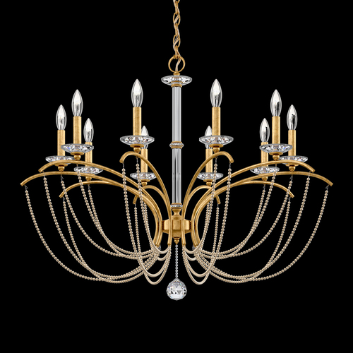 Schonbek Lighting Priscilla Heirloom Gold Chandelier by Schonbek Lighting BC7110N-22PBZ