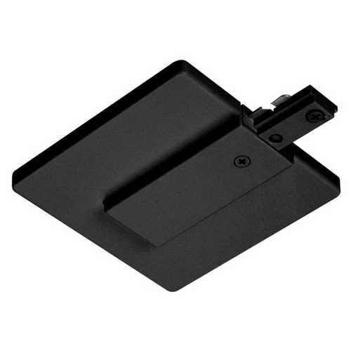 Juno Lighting Group Trac-Master Black Feed End Connector for Single Circuit Track by Juno Lighting Group T21 BL