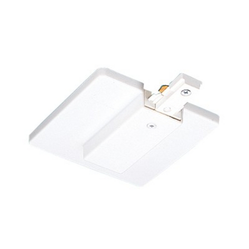 Juno Lighting Group Trac-Master Feed End Connector for Single Circuit Track by Juno Lighting Group T21 WH
