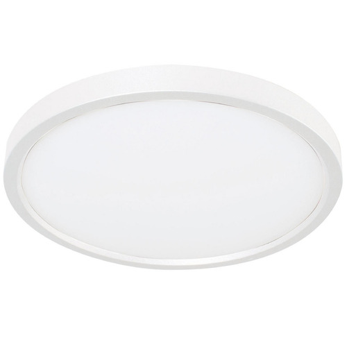 AFX Lighting Afx Lighting Edge Round White LED Flushmount Light EGRF08LAJD1WH