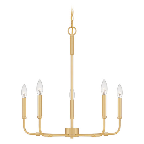 Quoizel Lighting Abner 24-Inch Chandelier in Aged Brass by Quoizel Lighting ABR5024AB