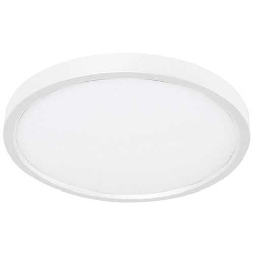 AFX Lighting Afx Lighting Edge Round White LED Flushmount Light EGRF08LAJD3WH