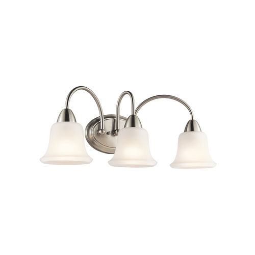 Kichler Lighting Nicholson 24-Inch Vanity Light in Brushed Nickel by Kichler Lighting 45883NI