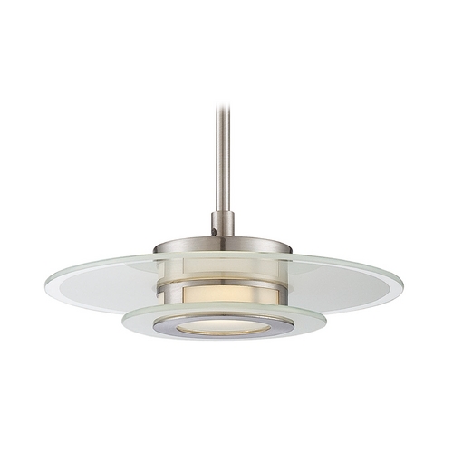 Lite Source Lighting Lexa Silver LED Mini Pendant by Lite Source Lighting LS-19368