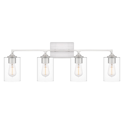 Quoizel Lighting Prescott Brushed Nickel Bathroom Light by Quoizel Lighting PRC8633BN