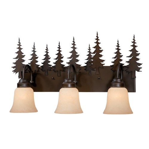 Vaxcel Lighting Yosemite Burnished Bronze Bathroom Light by Vaxcel Lighting VL55503BBZ