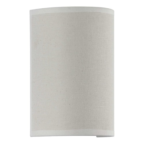 Progress Lighting Inspire LED Off White Linen LED Sconce by Progress Lighting P710071-159-30