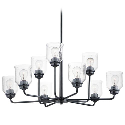 Maxim Lighting Maxim Lighting Acadia Black Chandelier 12277CDBK