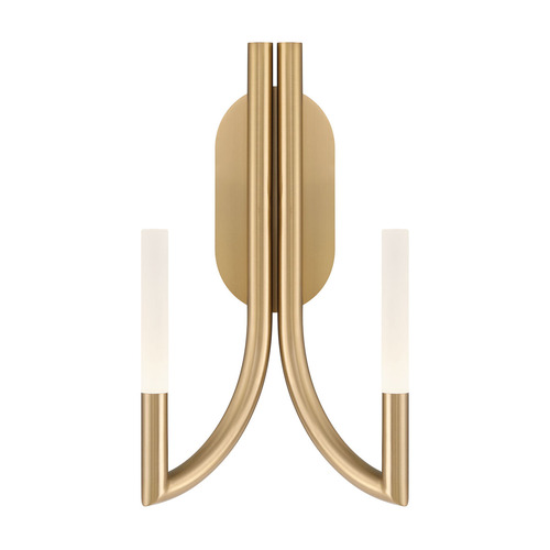 Eurofase Lighting Olette 2-Light LED Wall Sconce in Gold by Eurofase Lighting 49009-019
