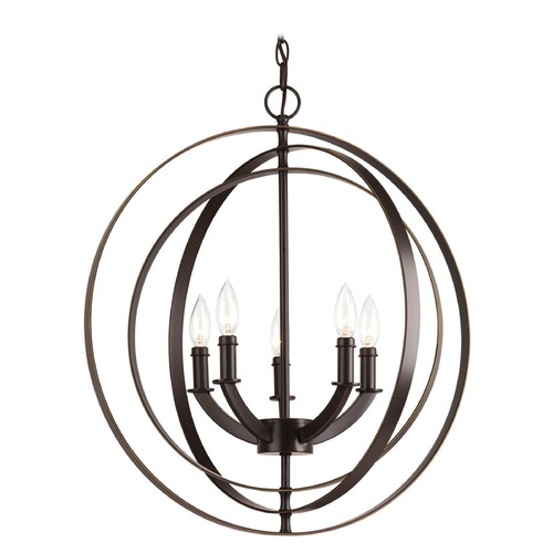 Progress Lighting Equinox Antique Bronze Pendant by Progress Lighting P3841-20