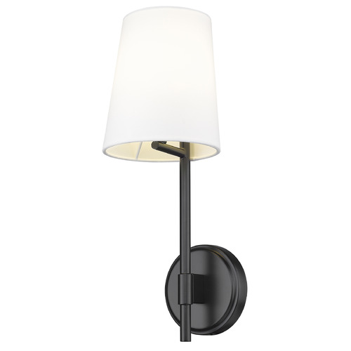 Z-Lite Winward Matte Black Sconce by Z-Lite 816-1S-MB
