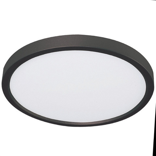 AFX Lighting Afx Lighting Edge Round Black LED Flushmount Light EGRF12LAJD3BK