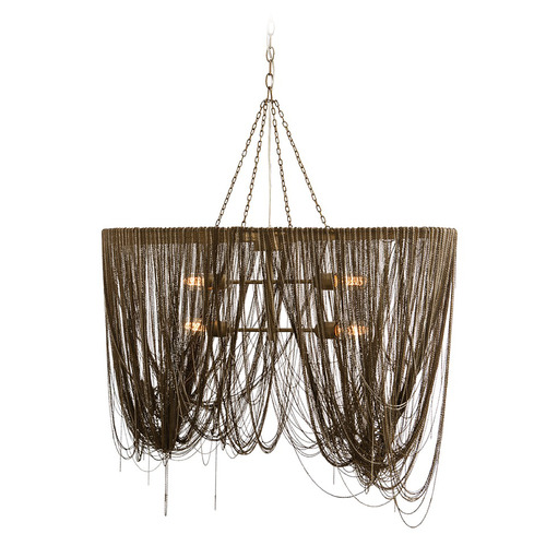 Arteriors Home Lighting Layla Pendant in Antique Brass by Arteriors Home 46643