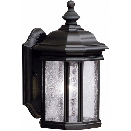 Kichler Lighting Kirkwood 13-Inch Outdoor Wall Light in Black by Kichler Lighting 9028BK