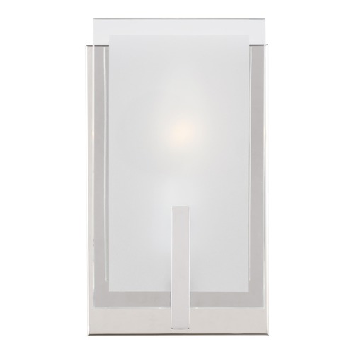 Visual Comfort Studio Collection Syll LED Sconce in Chrome by Visual Comfort Studio 4130801EN-05