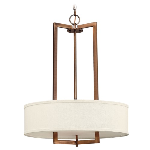 Hinkley Hampton 26-Inch Pendant in Brushed Bronze by Hinkley Lighting 3204BR