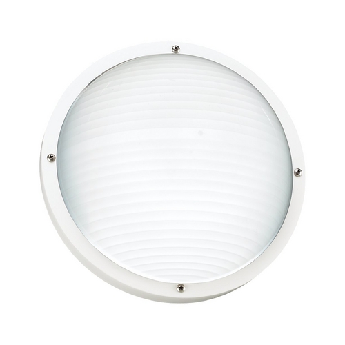 Generation Lighting White 10-Inch Bulkhead by Generation Lighting 83057-15