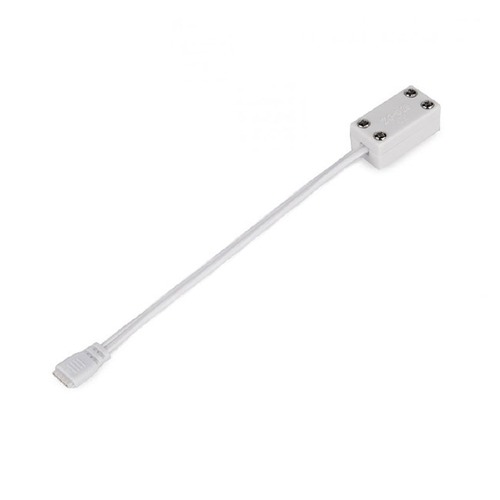 WAC Lighting InvisiLED Low Voltage Wiring Box with Feed 24V White LED-TC-B-2-WT by WAC Lighting LED-TC-B-2-WT