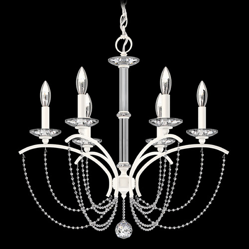 Schonbek Lighting Schonbek Worldwide Lighting Priscilla White Chandelier BC7106N-06O