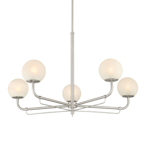 Minka Lavery Whitehall 5-Light Chandelier in Brushed Nickel by Minka Lavery 3795-84