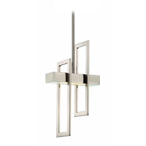 Nuvo Lighting Modern LED Mini Pendant in Brush Nickel by Nuvo Lighting 62/106