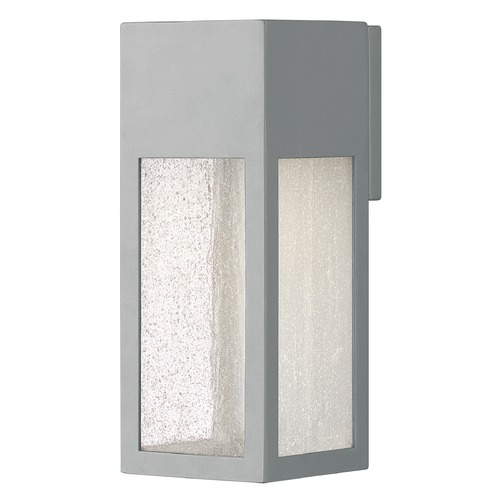 Hinkley Rook 12-Inch Titanium LED Outdoor Wall Light 2700K by Hinkley Lighting 1784TT-LL