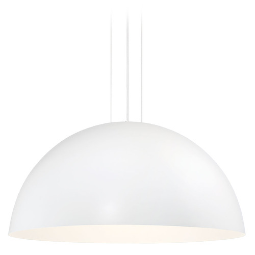 Eurofase Lighting Laverton 47-Inch Round Pendant in White by Eurofase Lighting 37230-038