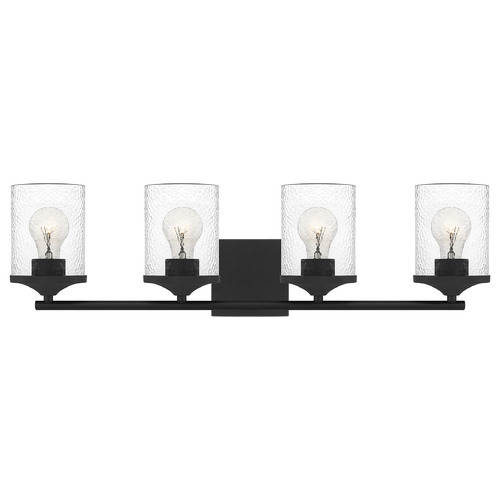 Quoizel Lighting Abner 28-Inch Bath Light in Earth Black by Quoizel Lighting ABR8628MBK