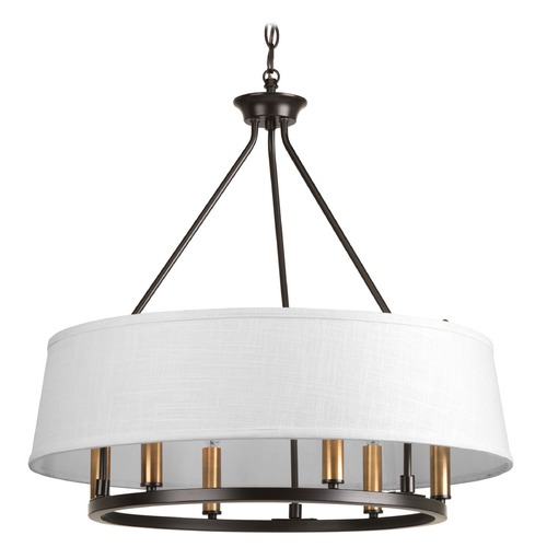 Progress Lighting Cherish Antique Bronze Pendant by Progress Lighting P4618-20