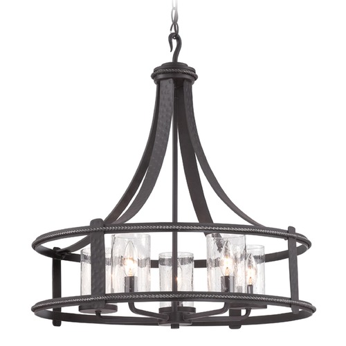 Designers Fountain Lighting Palencia 5-Light Chandelier in Artisan Pardo Wash Finish 87585-APW