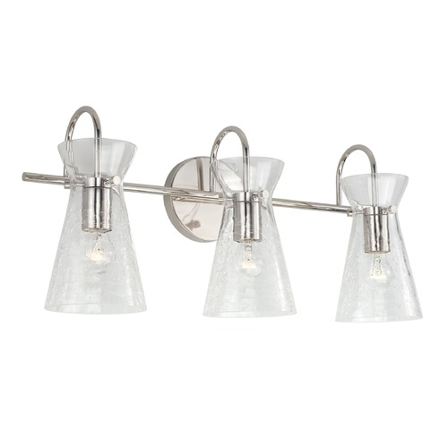 Capital Lighting Mila 24-Inch Polished Nickel Bath Light by HomePlace by Capital Lighting 142431PN