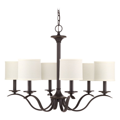 Progress Lighting Inspire Antique Bronze Chandelier by Progress Lighting P4739-20