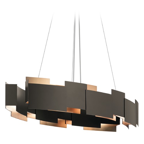 Kichler Lighting Moderne 34.25-Inch Olde Bronze LED Pendant by Kichler Lighting 42993OZLED