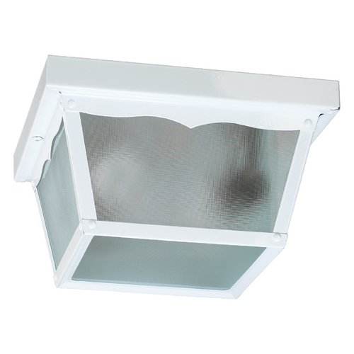 Quorum Lighting White Flush Mount by Quorum Lighting 9/6/3080