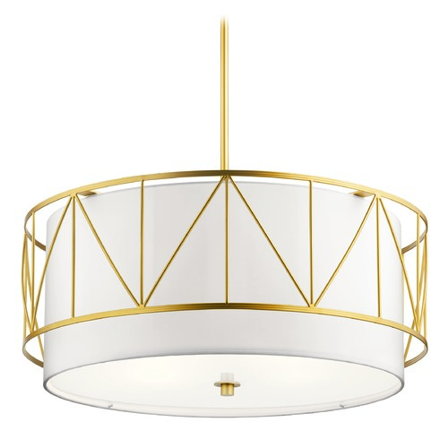 Kichler Lighting Birkleigh 24-Inch Classic Gold Pendant by Kichler Lighting 52072CLG