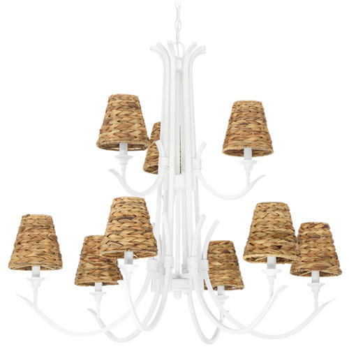 Craftmade Lighting Craftmade Lighting Kokomo Matte White Chandelier 58329-MWW