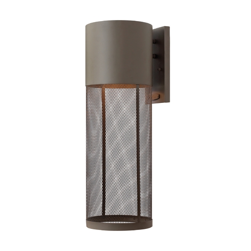 Hinkley Modern Outdoor Wall Light in Buckeye Bronze by Hinkley Lighting 2305KZ