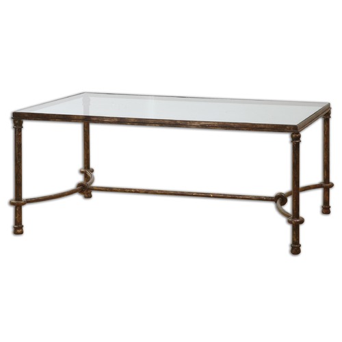 Uttermost Lighting Warring Iron Coffee Table by Uttermost Lighting 24333